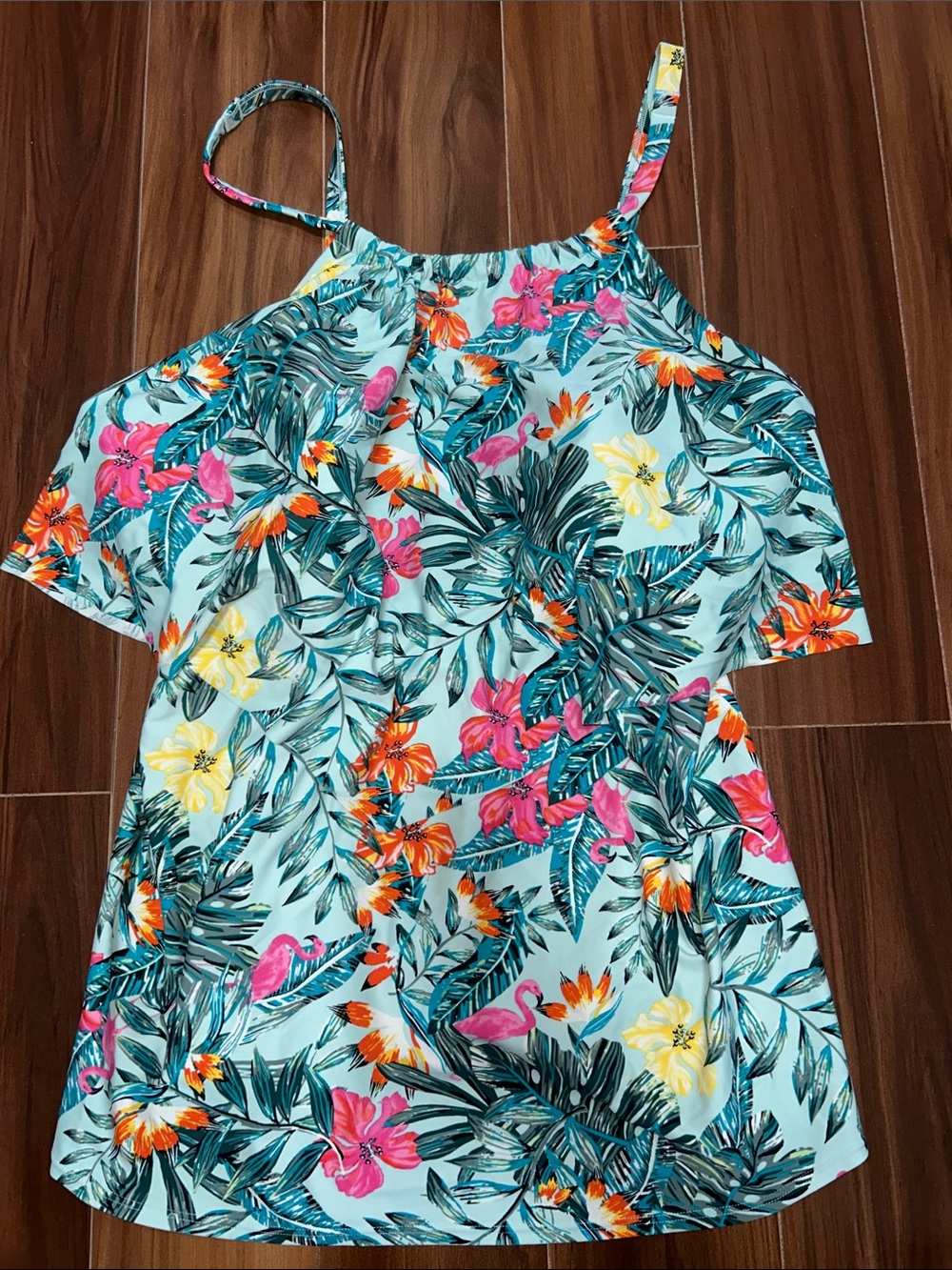 Size 22 Swim by Cacique Wireless Tankini top